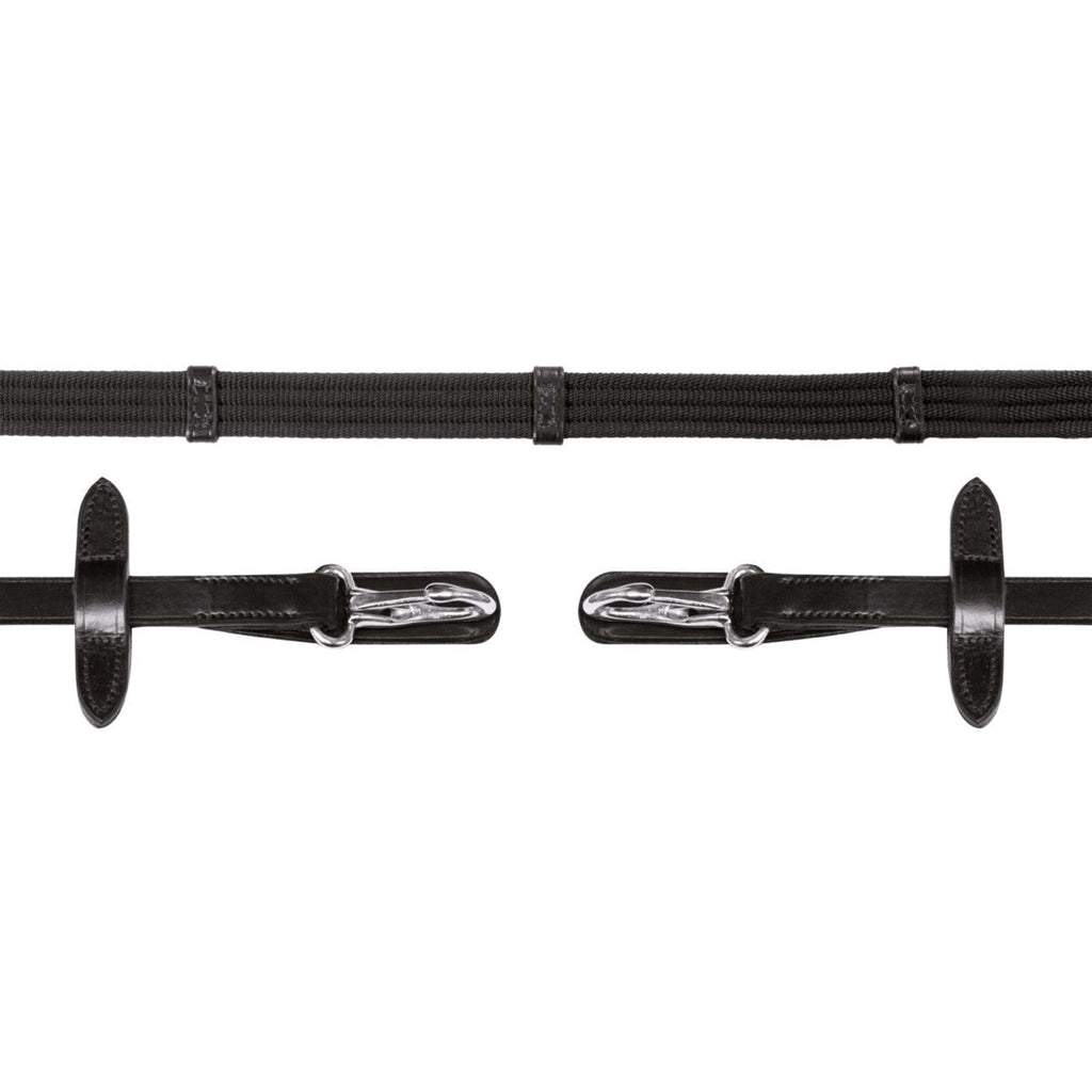 Schockemöhle Riendas Neo Line Clip Negro/Plata