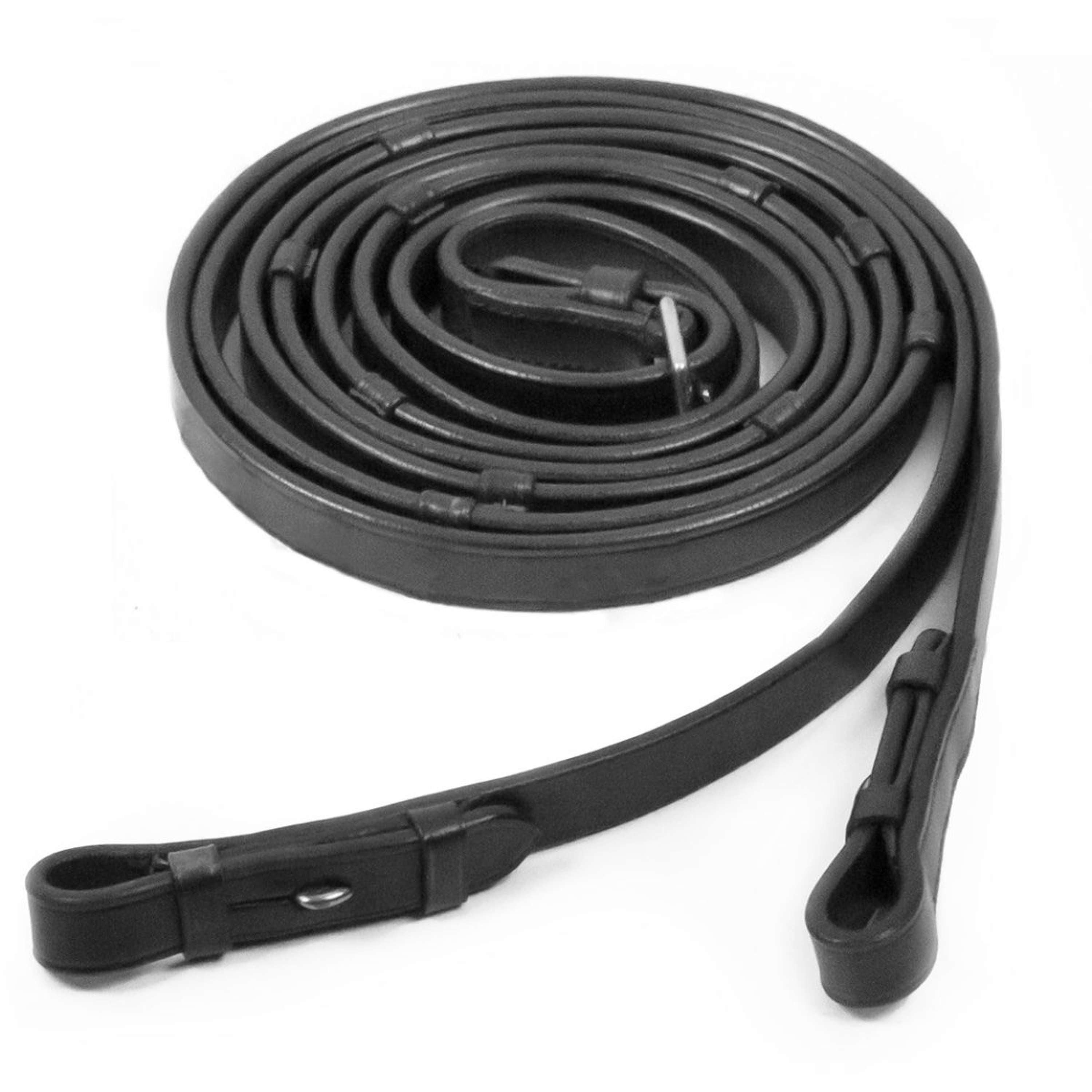 Schockemöhle Riendas Negro/Plata