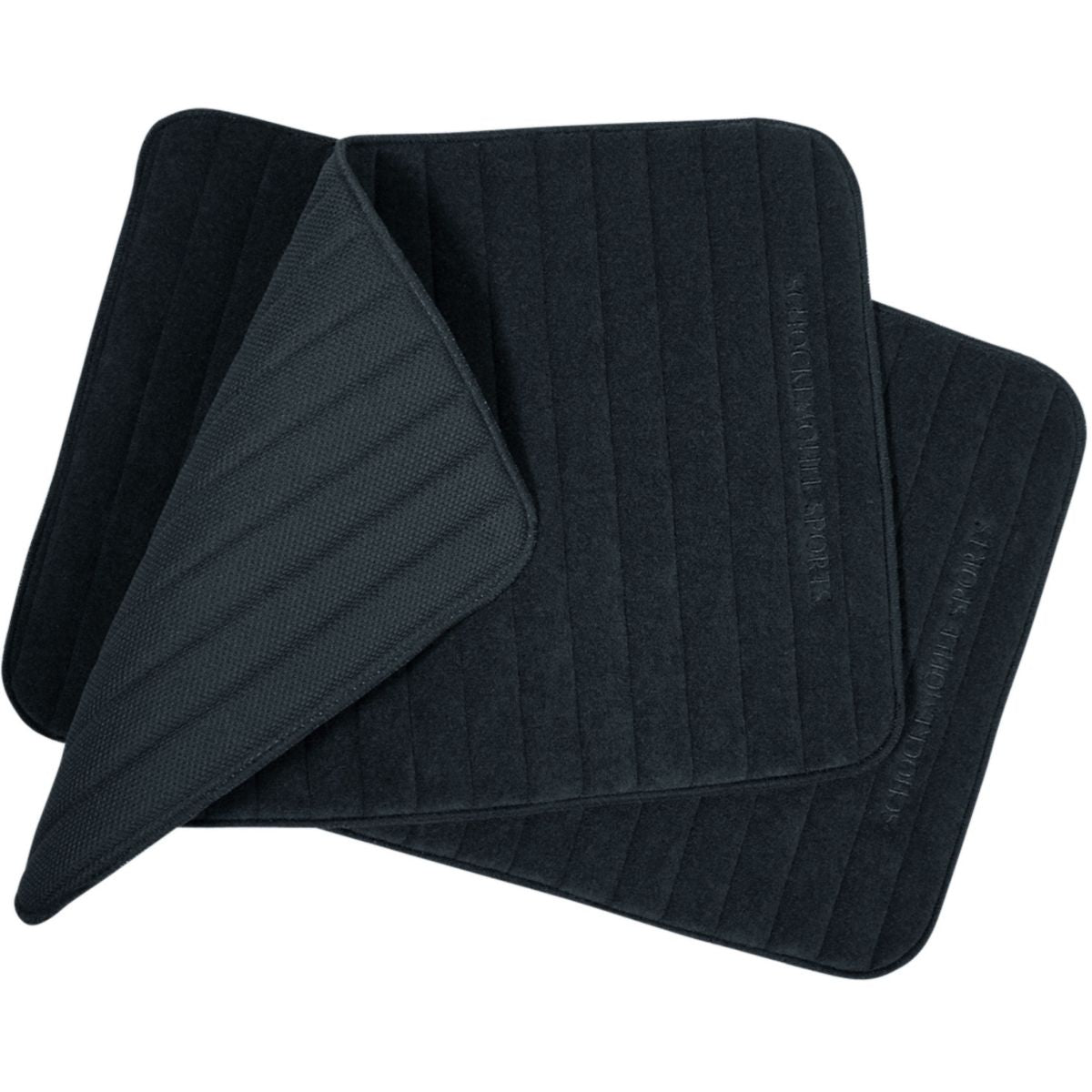Schockemöhle Almohadillas para Vendajes Quick Dry Light Negro