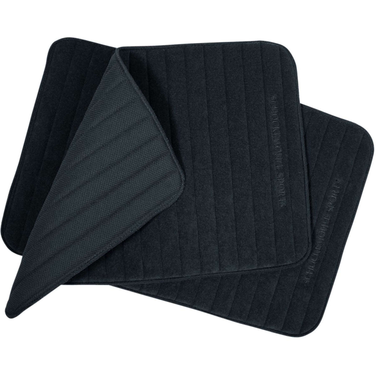 Schockemöhle Almohadillas para Vendajes Quick Dry Light Negro