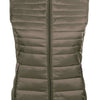 HKM Sudadera con capucha y cremallera Lena Acolchado Verde oliva