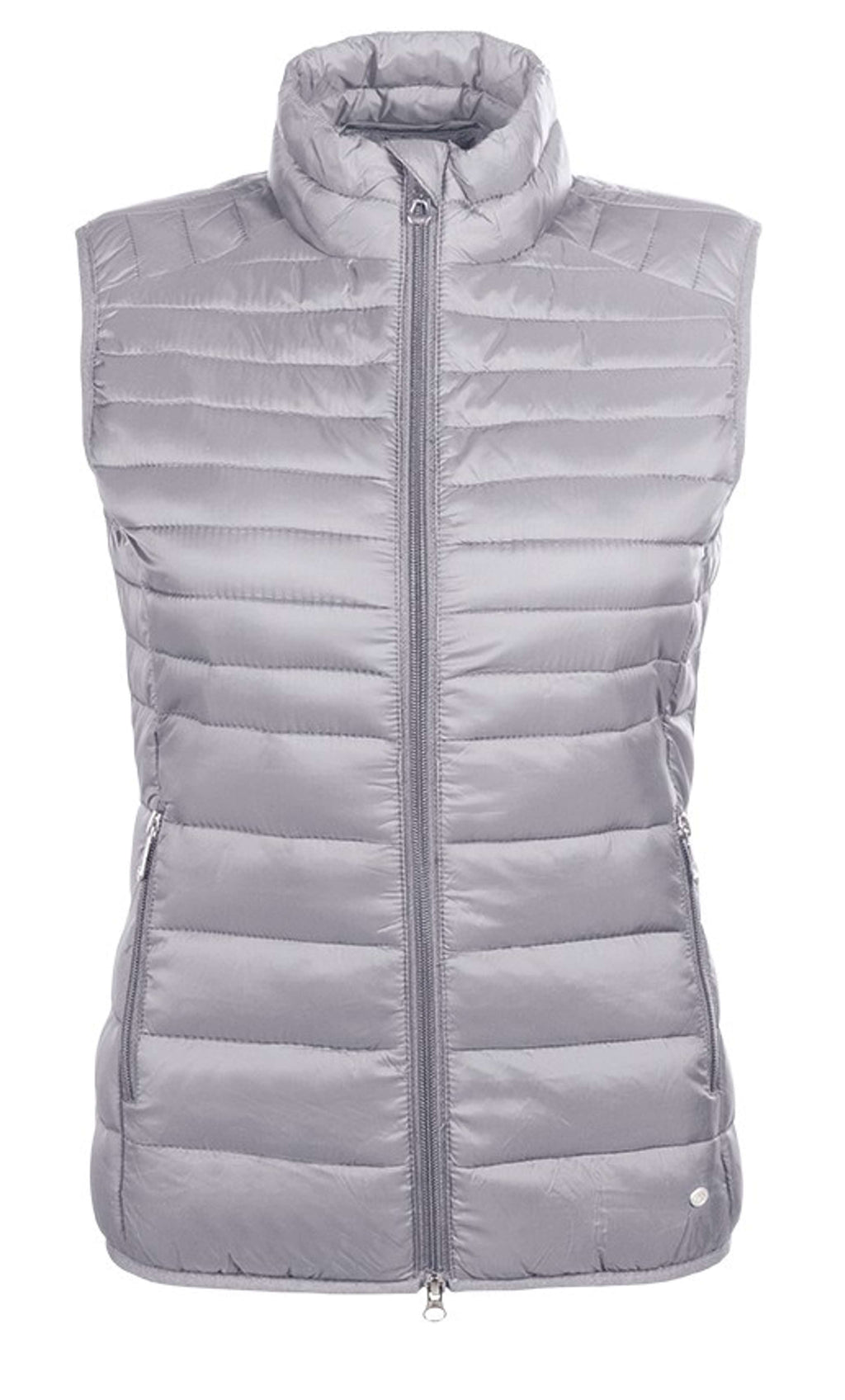 HKM Sudadera con capucha y cremallera Lena Acolchado Gris Piedra