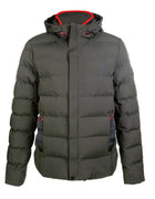 HKM Chaqueta Hamburg Hombres Acolchado Verde oliva