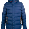 HKM Chaqueta Hamburg Hombres Acolchado Azul oscuro
