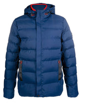 HKM Chaqueta Hamburg Hombres Acolchado Azul oscuro