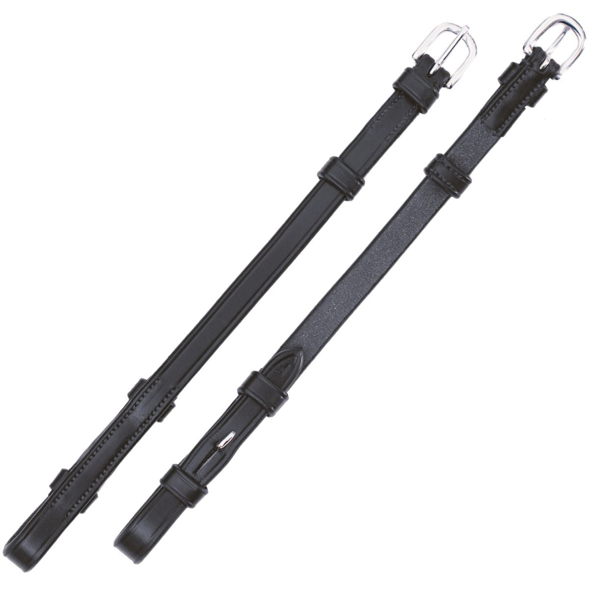 Schockemöhle Piezas de Carrillera Select Negro/Plata