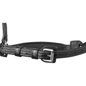 Schockemöhle Muserola Alemana Turin Select Anatomisch Negro/Plata