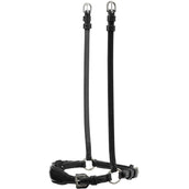 Schockemöhle Muserola Alemana Turin Select Anatomisch Negro/Plata