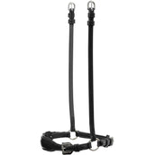 Schockemöhle Muserola Alemana Turin Select Anatomisch Negro/Plata