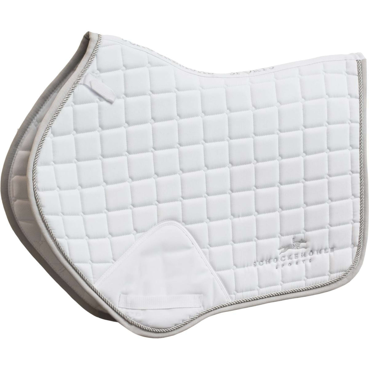 Schockemöhle Mantilla Power Logo Springen Blanco/Plata