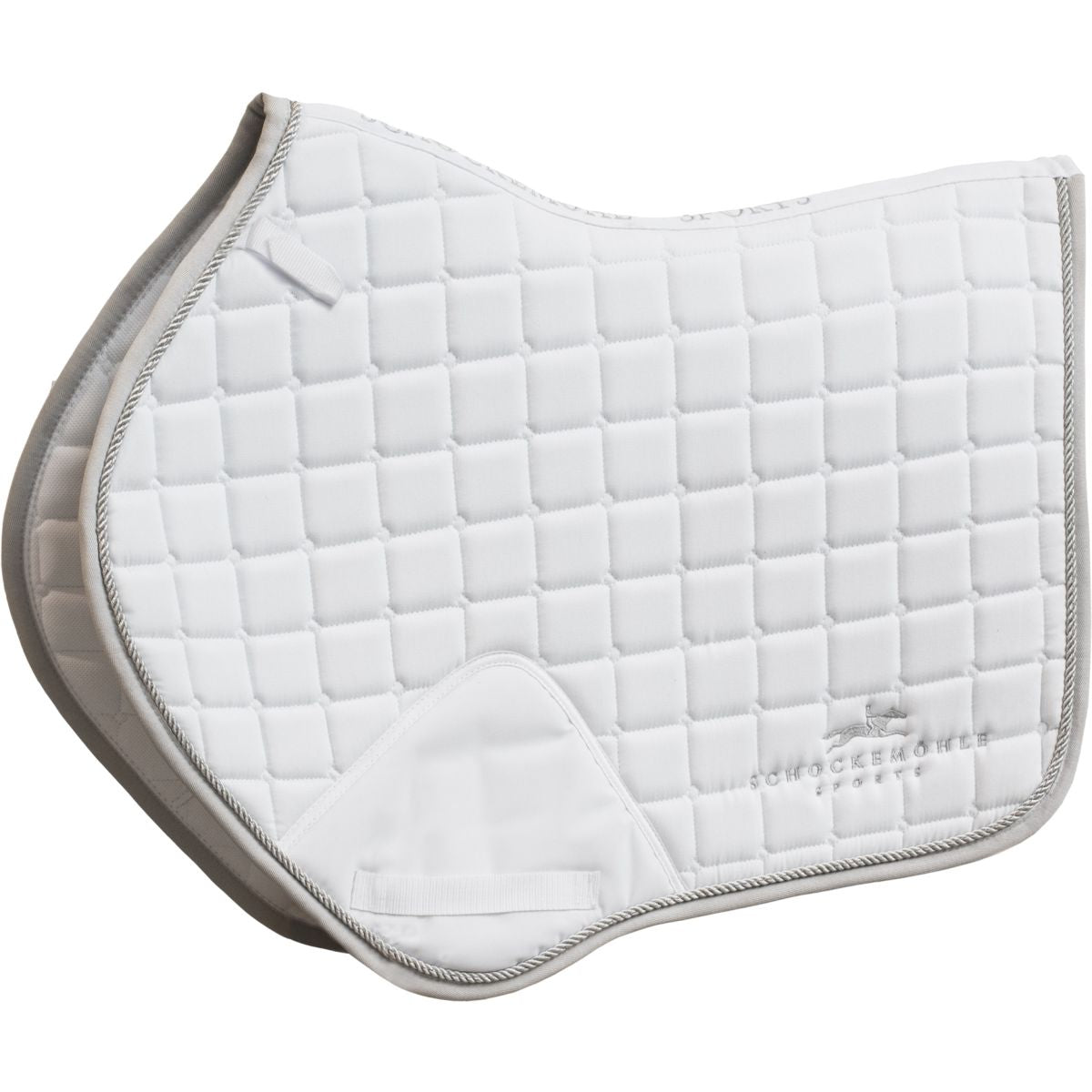 Schockemöhle Mantilla Power Logo Springen Blanco/Plata