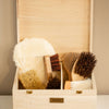 Showtime Caja de Limpieza Luxe met borstels Beige