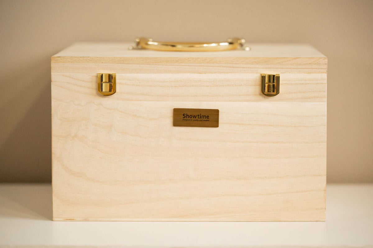 Showtime Caja de Limpieza Luxe Beige