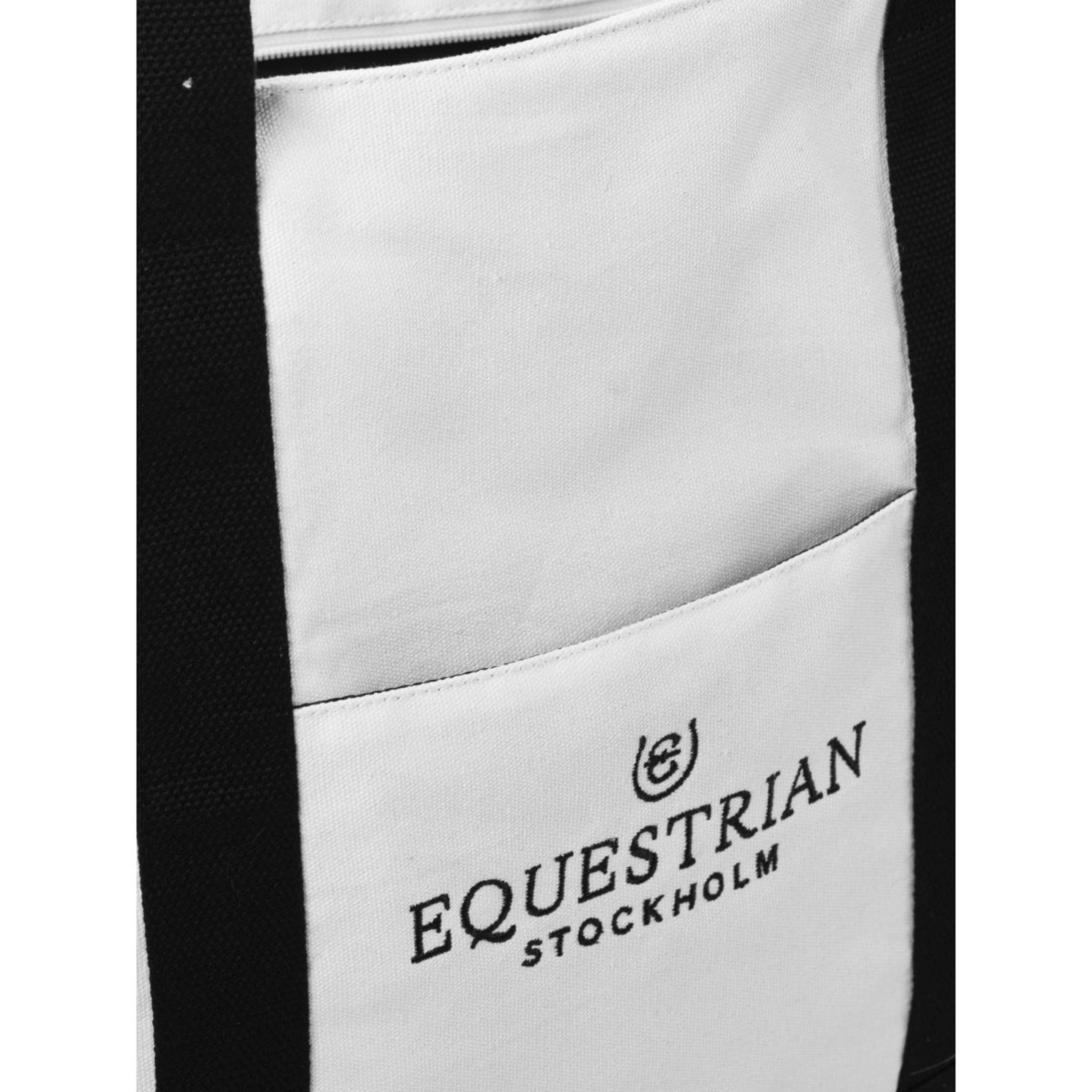 Equestrian Stockholm Tote Bag Blanco
