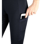 Schockemöhle Legging de Equitación Equinox Pocket Full Grip Ocean
