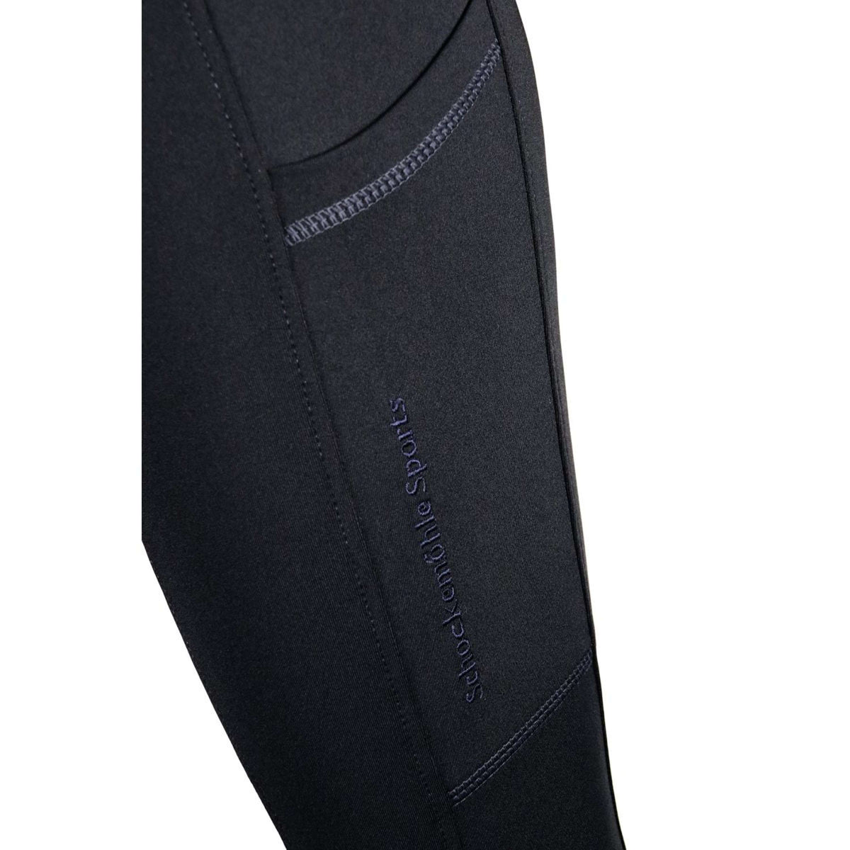 Schockemöhle Legging de Equitación Equinox Pocket Full Grip Ocean