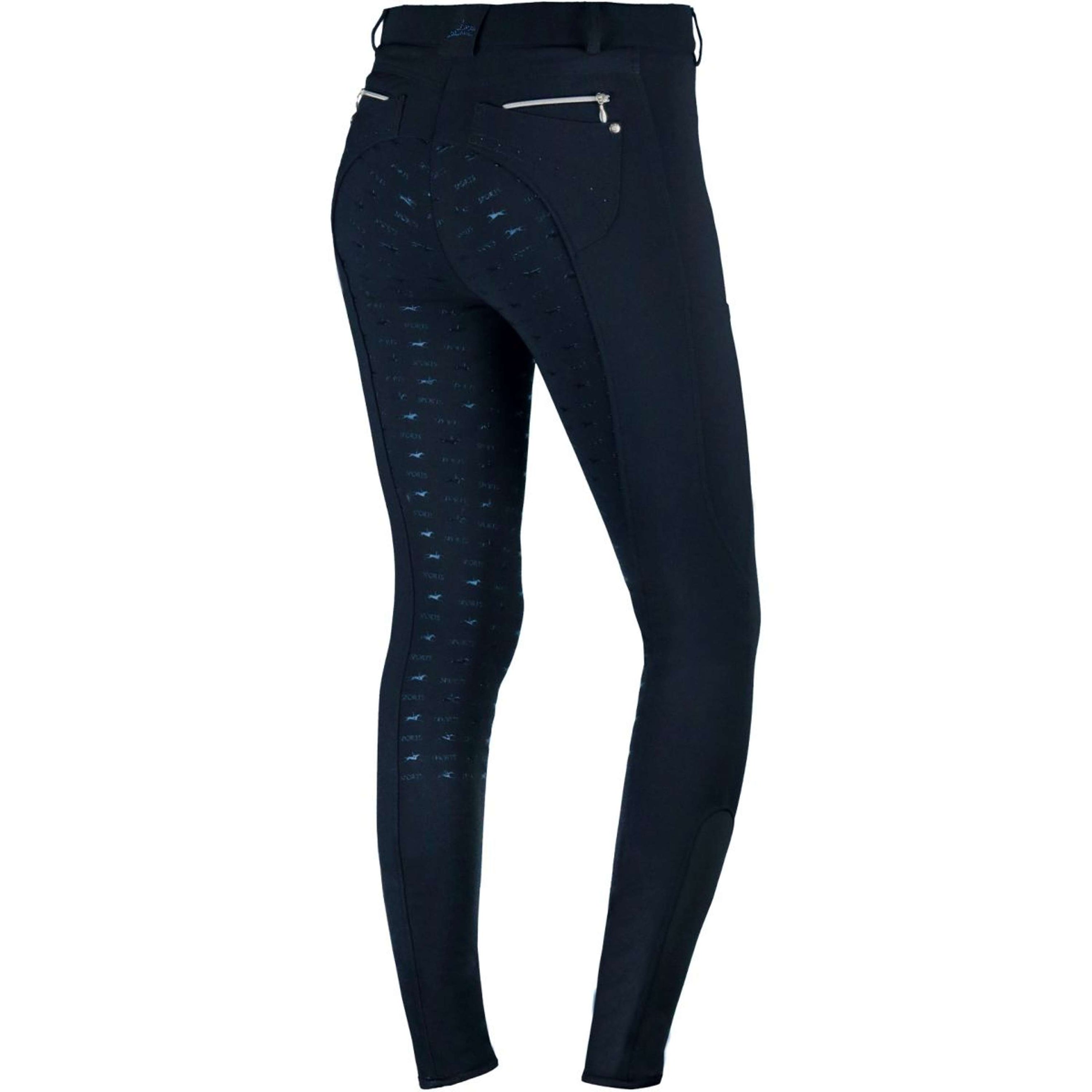 Schockemöhle Pantalones Equinox Victory Full Grip Medianoche/Azul Schockemöhle Pantalones Equinox Victory Full Grip Medianoche/Azul
