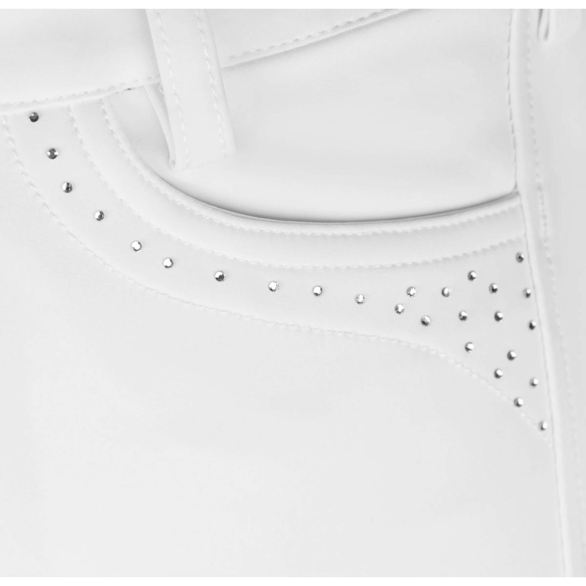 Schockemöhle Pantalones Equinox Victory Full Grip Blanco