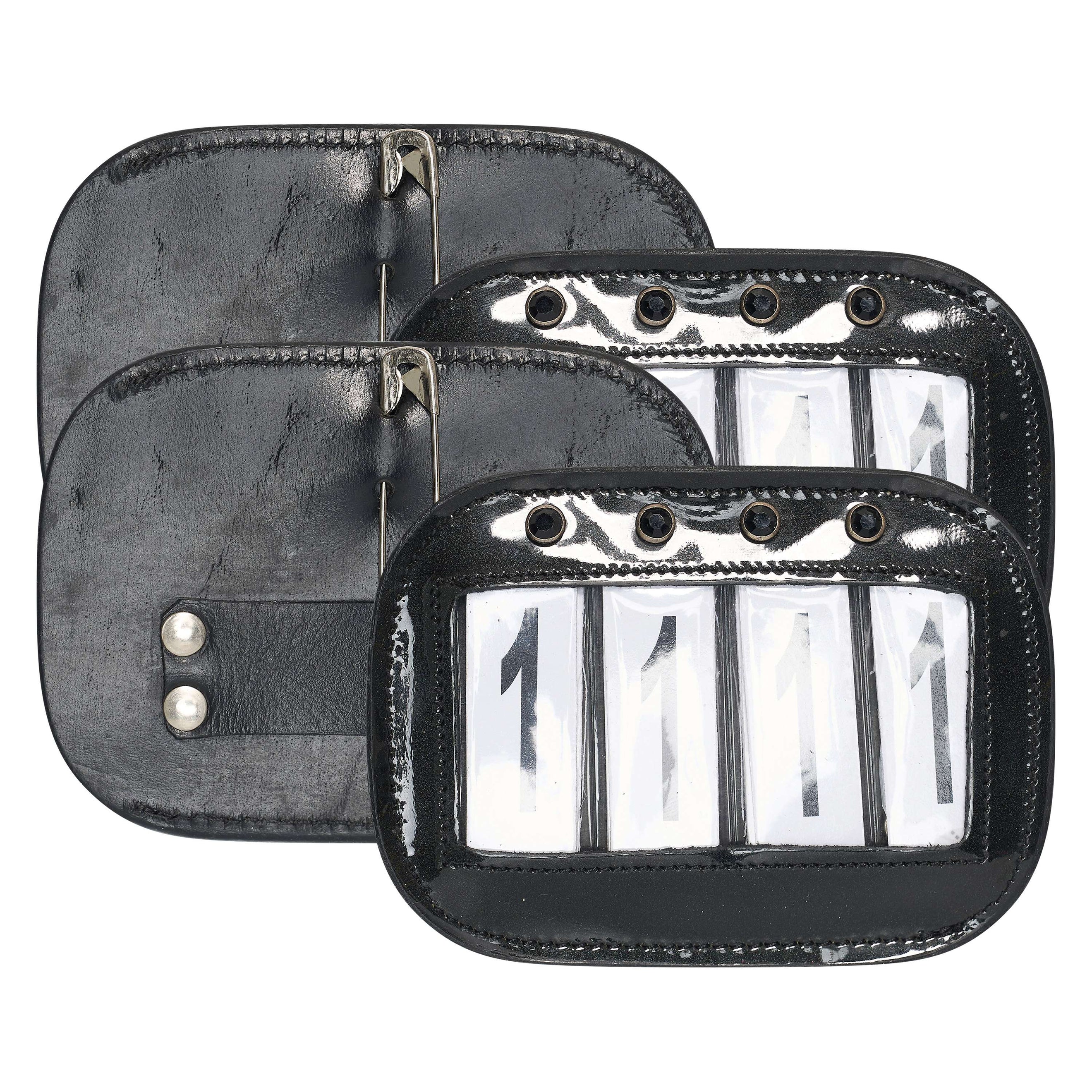 Imperial Riding Números de Competición IHRSquare Shiny Black