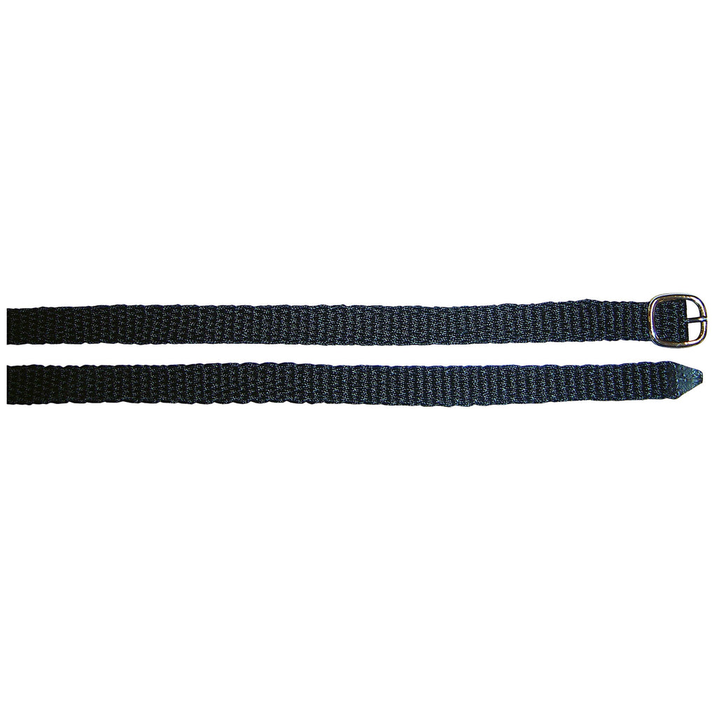Harry's Horse Correas para espuelas Hebilla de Nylon Negro