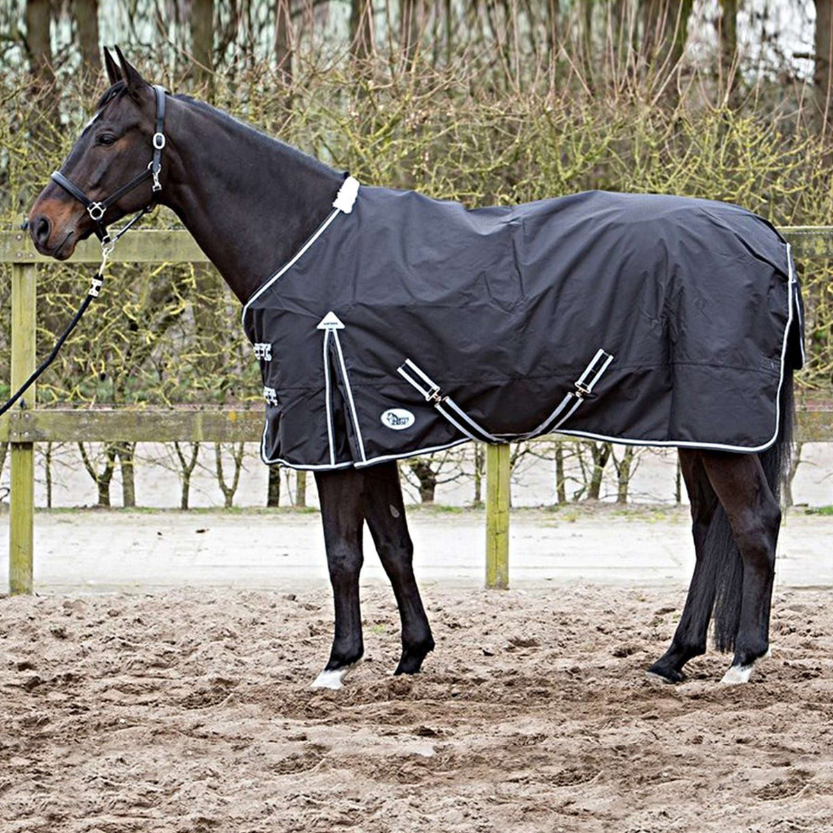 Harry's Horse Manta Impermeable Thor For Spanish (ES): 0g Fleece Lining Negro