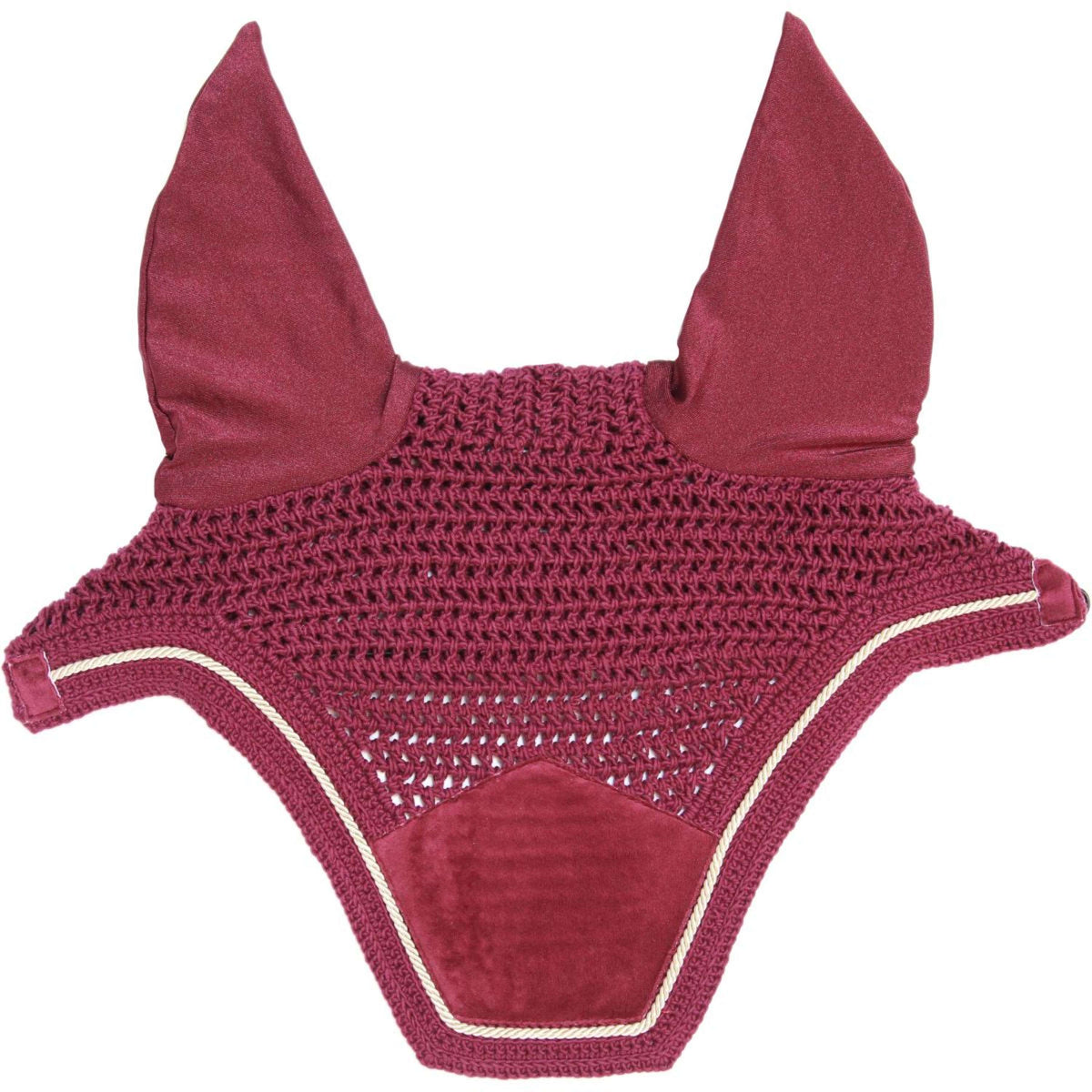 Kentucky Horsewear Bonete para Orejas Wellington Velvet Fuchsia