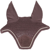 Kentucky Horsewear Bonete para Orejas Wellington Velvet Lila