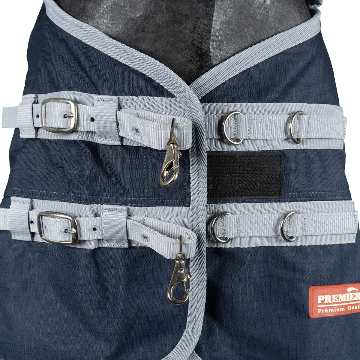 Premiere Manta Impermeable Ayc 600D 0g Fleece con Capucha Dress Blue