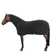 Back on Track Manta de Forro Polar Supreme con Cuello Fijo Negro