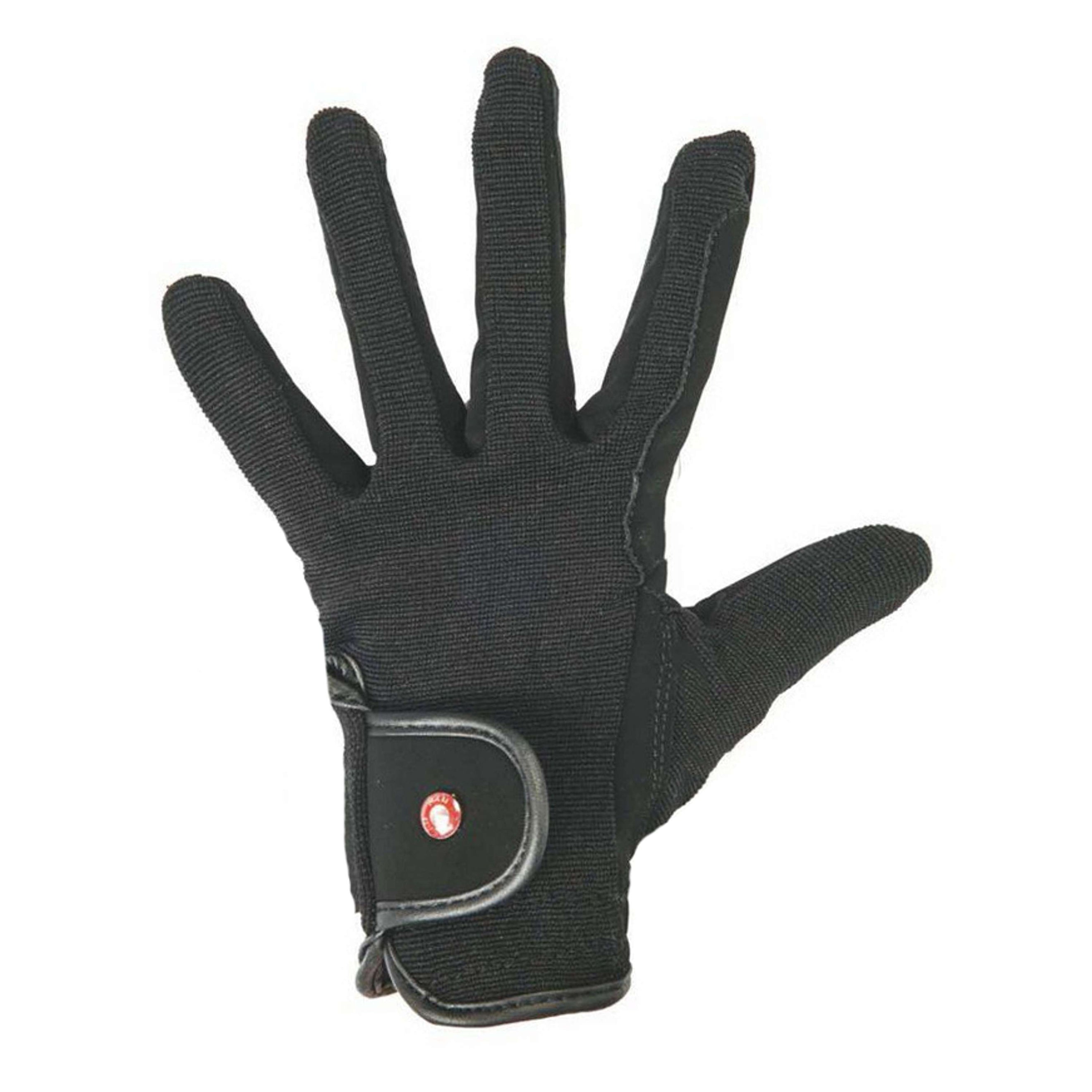 HKM Pro Team Guantes de Equitación Professional Cuero sintético Negro HKM Pro Team Guantes de Equitación Professional Cuero sintético Negro