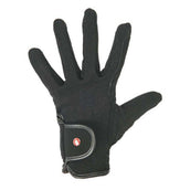 HKM Pro Team Guantes de Equitación Professional Cuero sintético Negro