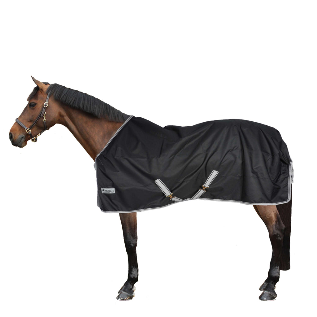 Bucas Anniversary Turnout Light Stay-Dry Black/Silver