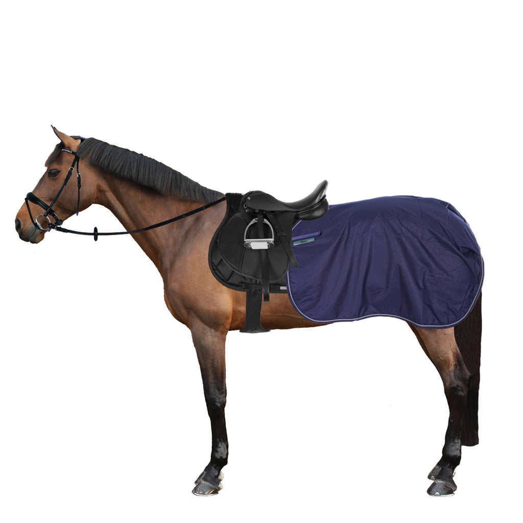 Bucas Quarter Sheet Navy/Plata