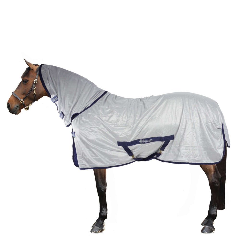 Bucas Freedom Fly Sheet Full Neck Plata