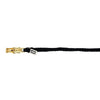 Eskadron Cuerda de Cabestro Classic Gancho de pánico Messing Negro