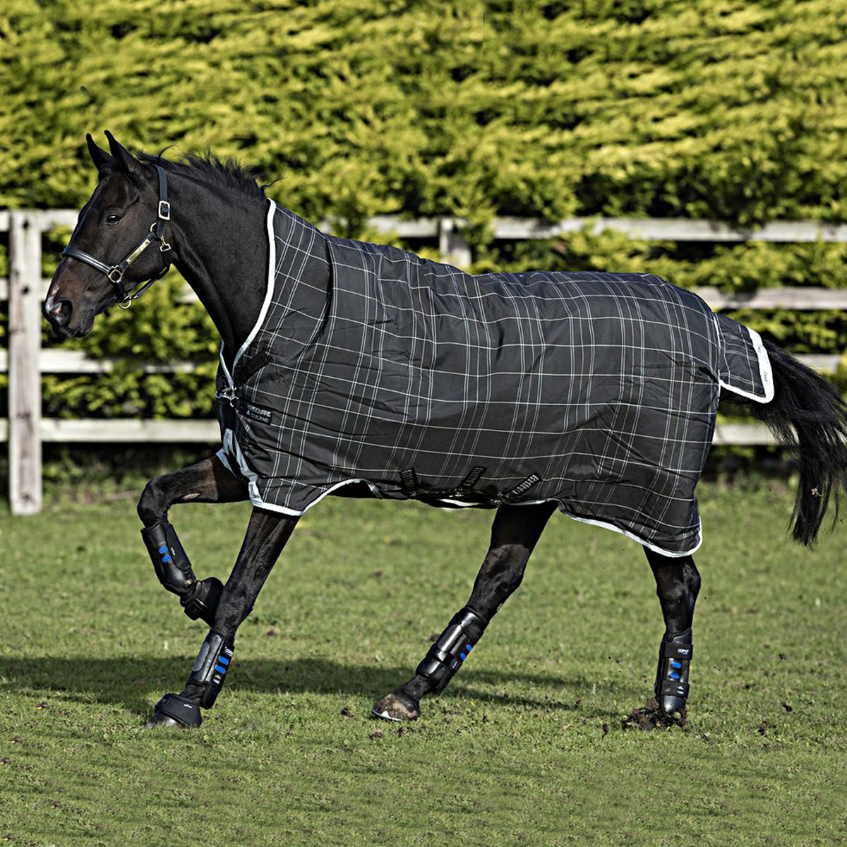 Rhino Wug Turnout Heavy Varilayer Negro/Gris/Blanco