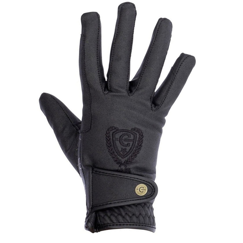 Covalliero Guantes de Equitación Mora Winter Negro