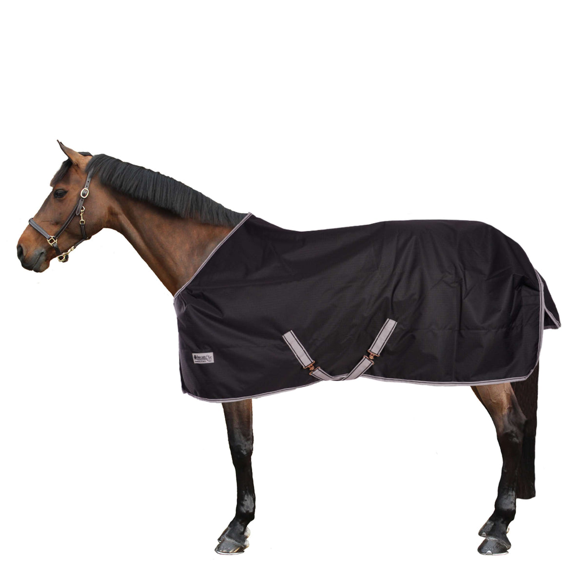 Bucas Anniversary Turnout Stay-Dry Black/Silver