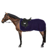 Riding World Manta de ejercicio Fleece Navy/Azul claro