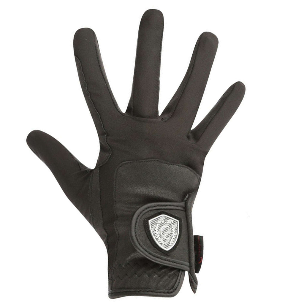 Covalliero Guantes de Equitación Negro