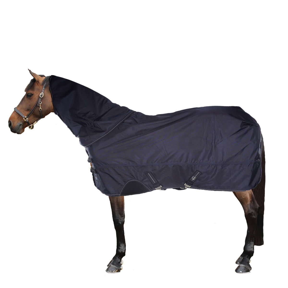 Eskadron Turnout Rug Omega Forro polar 1680D. Marino oscuro