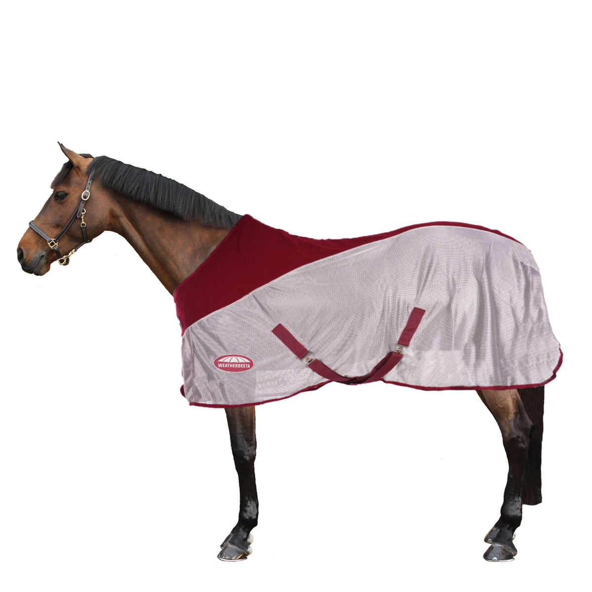 Weatherbeeta Microenfriador de aire St Neck Burdeos/Gris