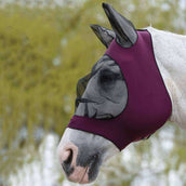 Weatherbeeta Máscara para Moscas Strech Eye Saver con Orejas Morado Negro