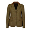 Dublin Chaqueta de Competición Albany Tweed Suede Collar Tailored Marron Verde