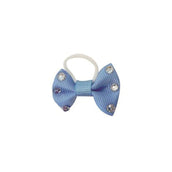 EQUITHÈME Cintas para Trenzas con Strass Azul claro