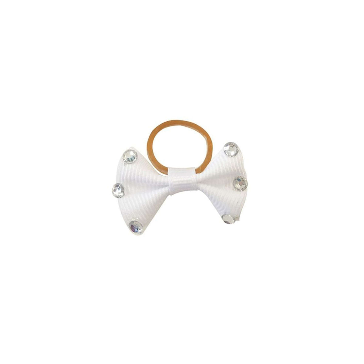 EQUITHÈME Cintas para Trenzas con Strass Blanco