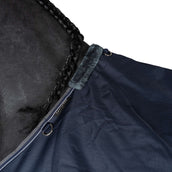 EQUITHÈME Alfombra de Exterior Tyrex 600 D Polar Fleece Azul Marino/Gris