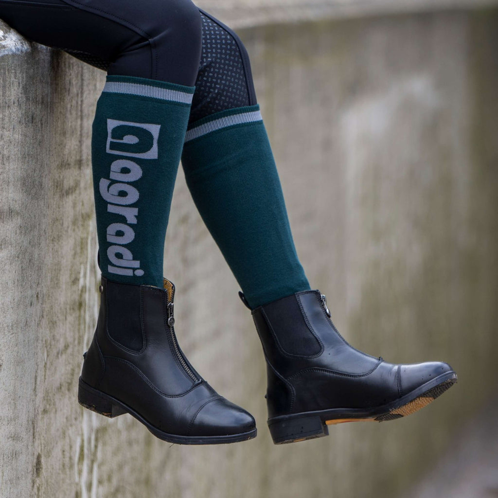 Agradi Horse Calcetines Green Woods