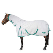 Weatherbeeta Manta Impermeable Green-Tec 900D Combo Neck Lite Plus Gris Claro/Bottle Green