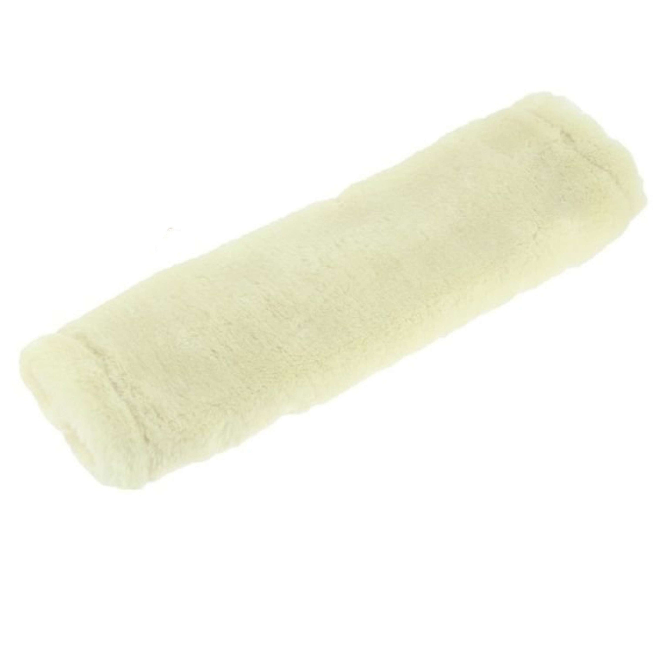 EQUITHÈME Cubierta de Piel para Cincha Teddy Ecru